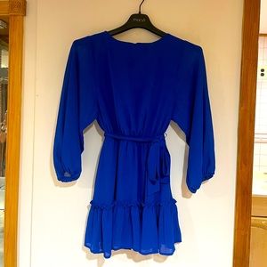 Flying Tomato- Royal Blue Dress - Size Small
